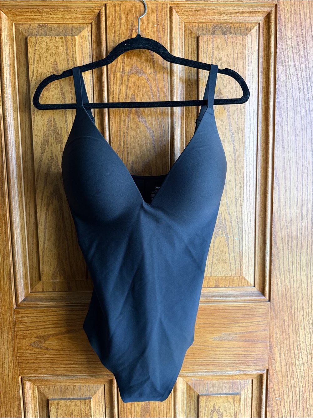 SKIMS-Seamless Black Shaping Bodysuit - Women Intimates & Sleepwear
